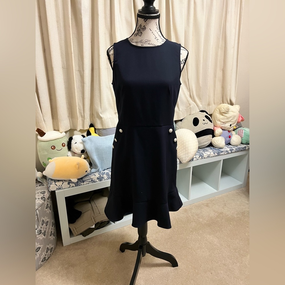 LOFT 6P Navy Summer dress